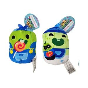 Cats vs Pickles Lil Sour‎ Menace Lil Cuke Plush Toy 05 06 Lot Set